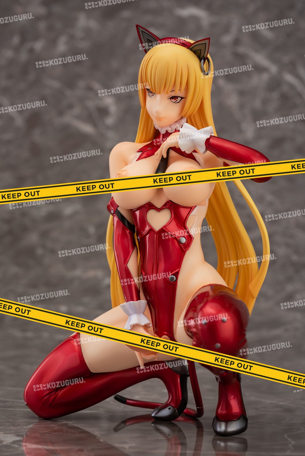 Nekomusume Maoniang Enamel Red Ver. 1/6 Scale Figure w/Interchangeable Parts