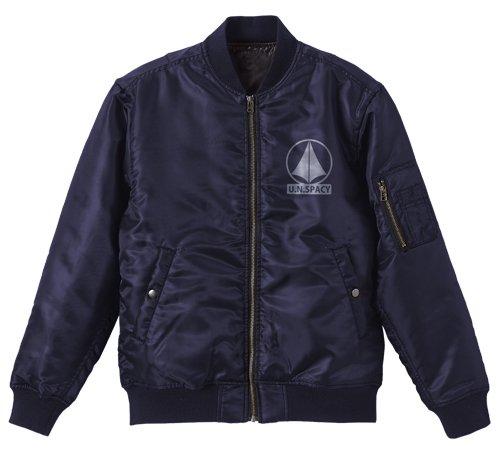 The Super Dimension Fortress Macross SDF-1 MA-1 Cospa Character Navy Jacket