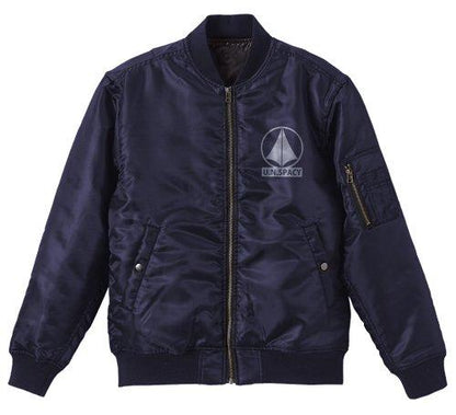 The Super Dimension Fortress Macross SDF-1 MA-1 Cospa Character Navy Jacket