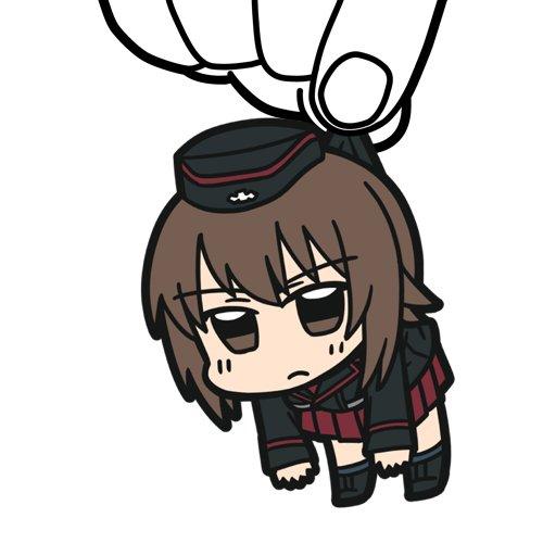 Girls und Panzer Maho Nishizumi Cospa Pinch Tsumamare Phone Strap