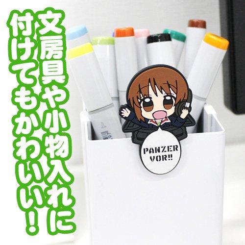 Girls und Panzer Miho Nishizumi Cospa Character Pin Badge Pyokotte