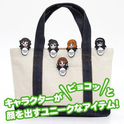 Girls und Panzer Miho Nishizumi Cospa Character Pin Badge Pyokotte