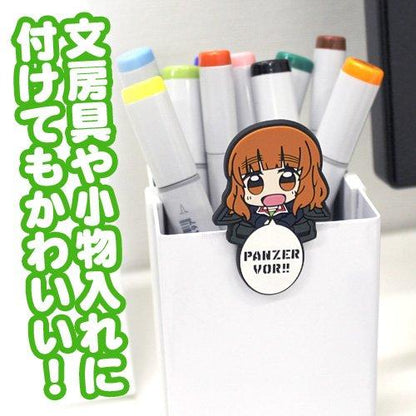 Girls und Panzer Saori Takebe Cospa Character Pin Badge Pyokotte