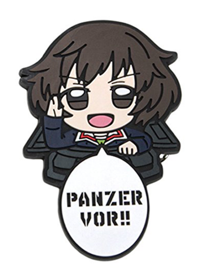 Girls und Panzer Yukari Akiyama Cospa Character Pin Badge Pyokotte