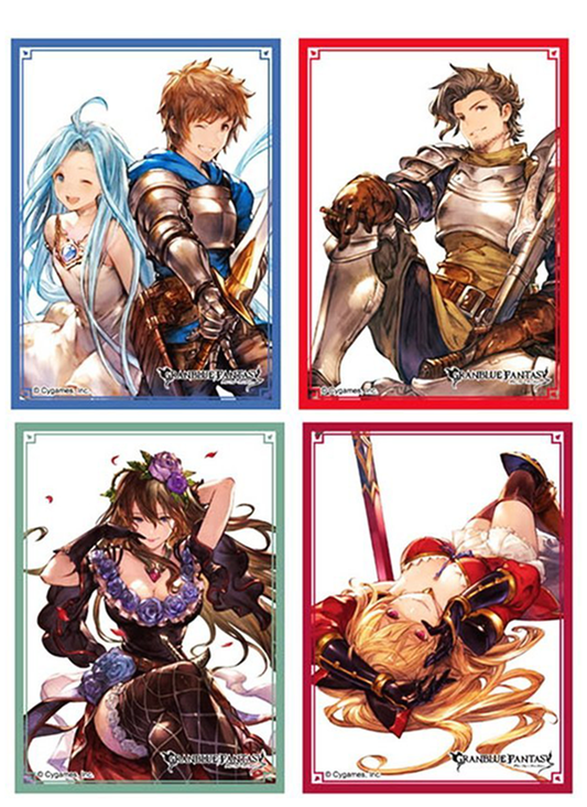 Granblue Fantasy Character Sleeves Set 4 Packs A