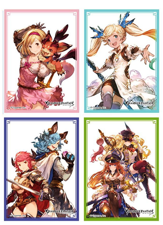 Granblue Fantasy Character Sleeves Set 4 Packs B