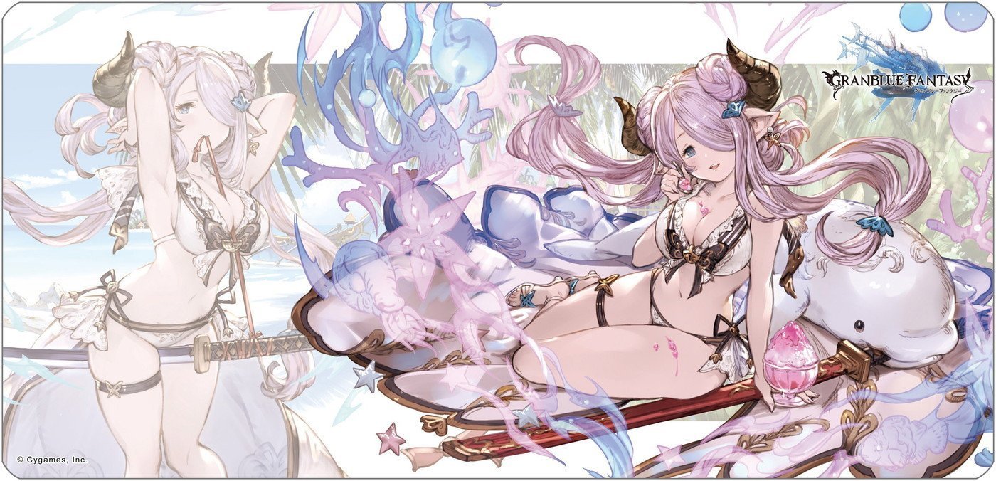 Granblue Fantasy Narmaya Swimwear Ver. Rubber Play Mat