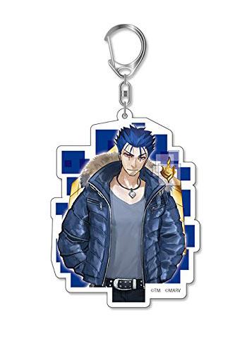 Fate/Extella Lancer Cu Chulainn Acrylic Mascot Key Chain Vol.2