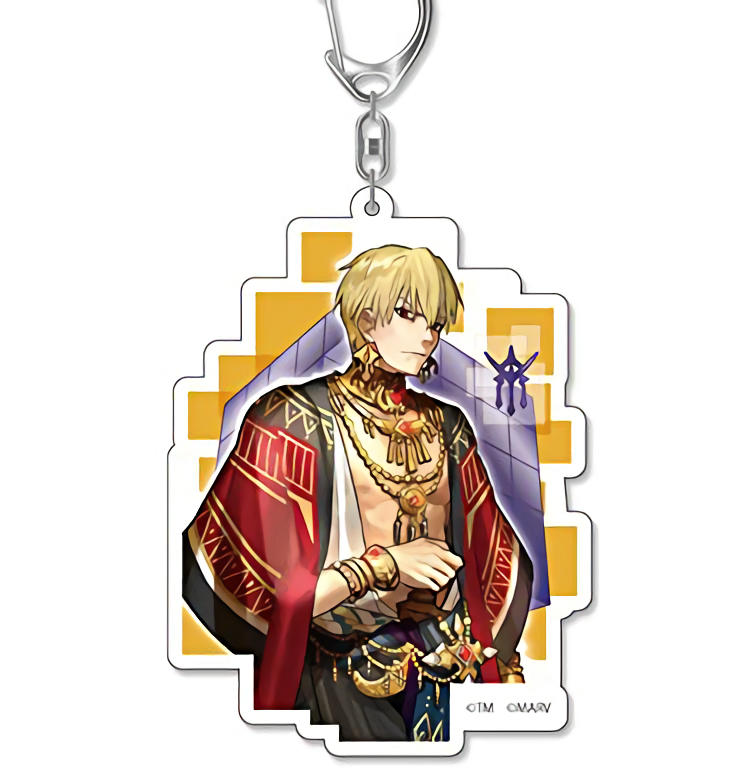 Fate/Extella Archer Gilgamesh Acrylic Mascot Key Chain Vol.2