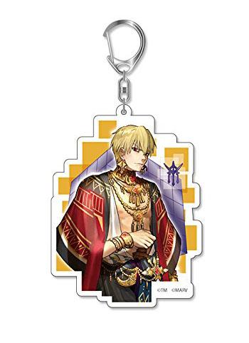 Fate/Extella Archer Gilgamesh Acrylic Mascot Key Chain Vol.2