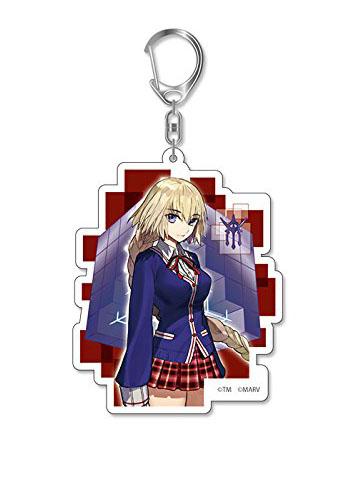 Fate/Extella Ruler Jeanne d`Arc Acrylic Mascot Key Chain Vol.2