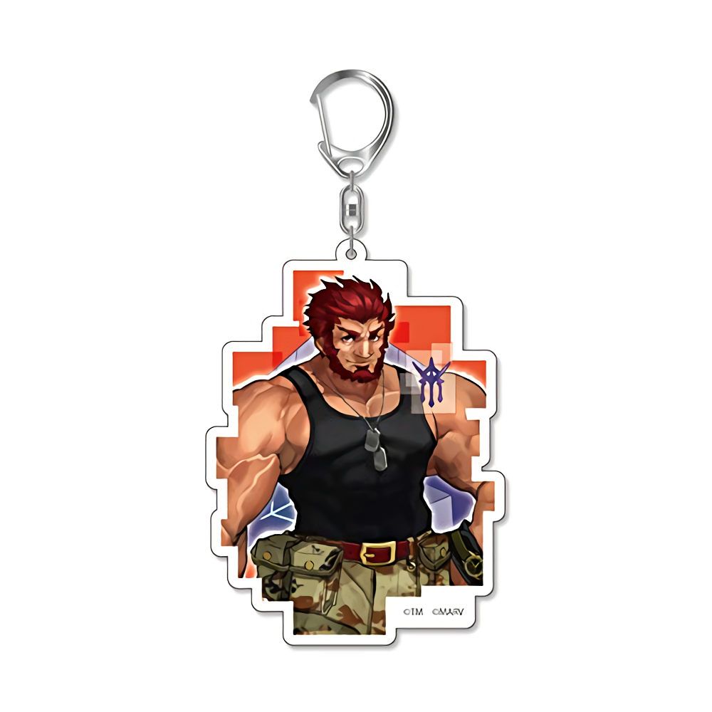 Fate/Extella Rider Iskandar Acrylic Mascot Key Chain Vol.2