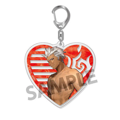 Fate/Extella Archer Mumei Emiya Black Swimmer Acrylic Mascot Key Chain Vol.3