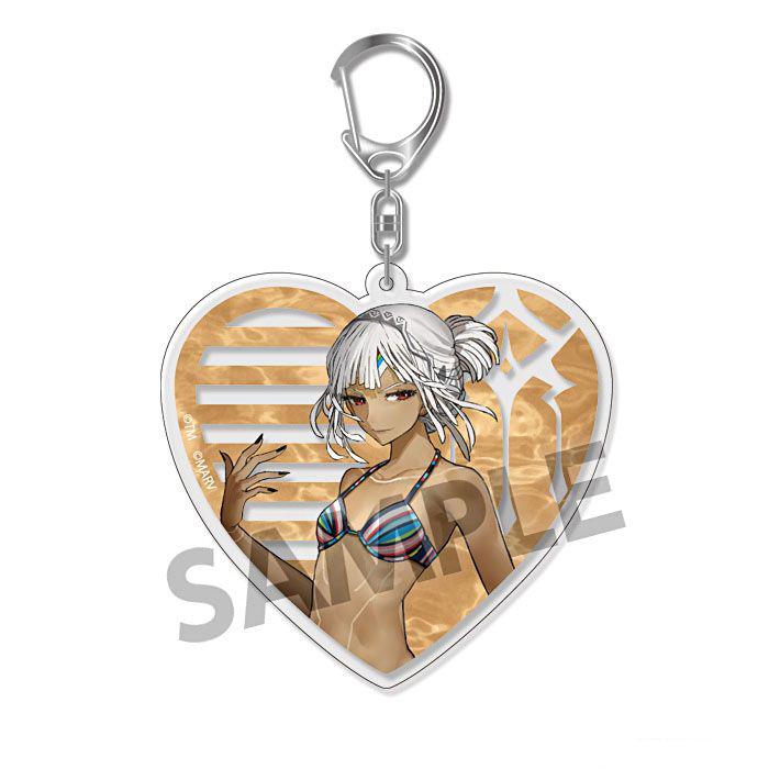 Fate/Extella Saber Altera Vacation Ver. Acrylic Mascot Key Chain Vol.3