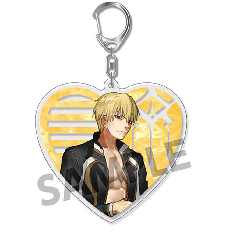 Fate/Extella Gilgamesh Bewitching Beautiful Body Ver. Acrylic Mascot Key Chain Vol.3