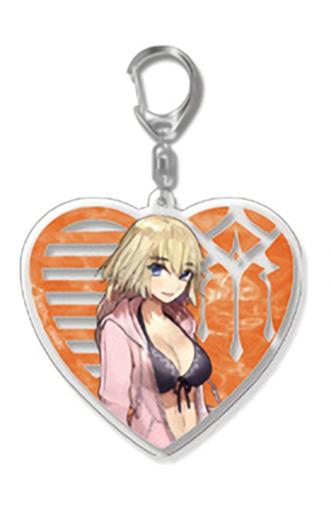 Fate/Extella Jeanne d`Arc Graveure Vacation Ver. Acrylic Mascot Key Chain Vol.3
