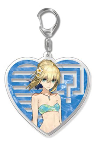 Fate/Extella Artoria Pendragon Vacation Ver. Acrylic Mascot Key Chain Vol.3