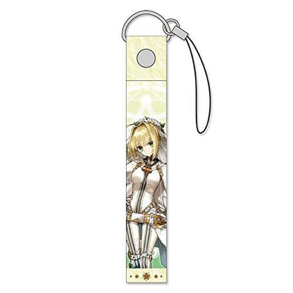 Fate Grand Order Saber Nero Claudius Bride Character Cloth Strap FGO