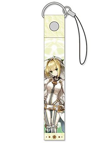 Fate Grand Order Saber Nero Claudius Bride Character Cloth Strap FGO