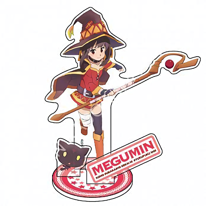 KonoSuba Megumin Chomusuke Character Acrylic Stand