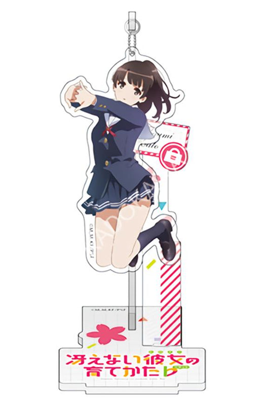 Saekano Megumi Character Key Chain Ball-Chain Acrylic Stand