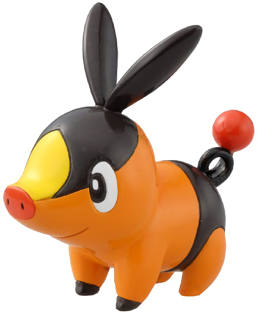 Pokemon Tepig Pokabu Figure M-002 2 Moncolle MC