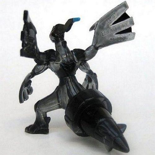 Pokemon Monster Collection Clear Zekrom 2" Black White Figure Toy Moncolle