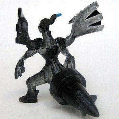 Pokemon Monster Collection Clear Zekrom 2" Black White Figure Toy Moncolle
