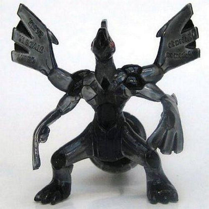 Pokemon Monster Collection Clear Zekrom 2" Black White Figure Toy Moncolle