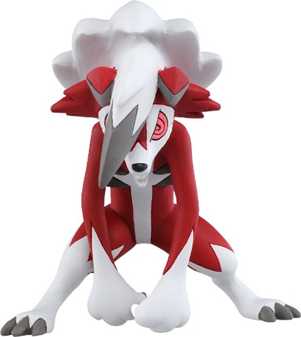 Pokemon Lycanroc Character Figure Moncolle-EX ESP-09