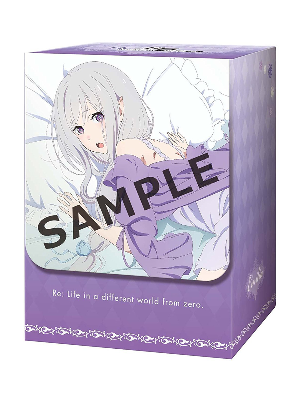 Re:Zero Emilia EMT Deck Box Case
