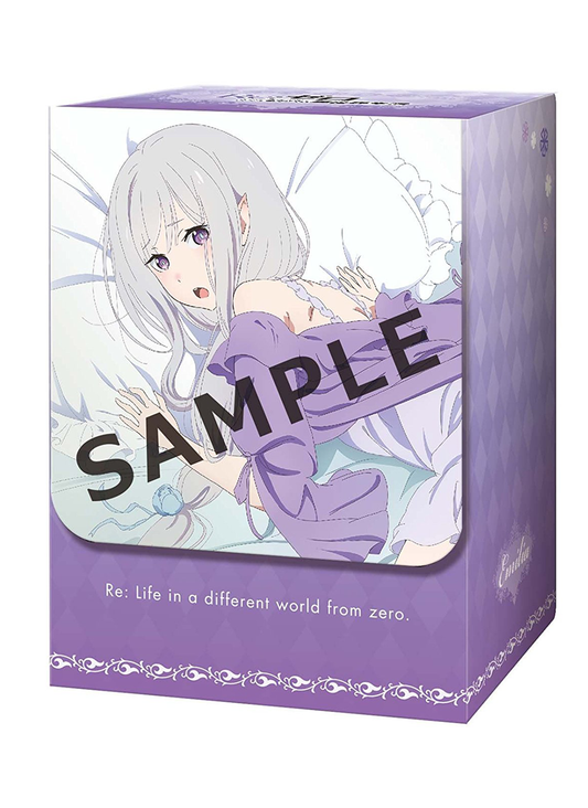 Re:Zero Emilia EMT Deck Box Case