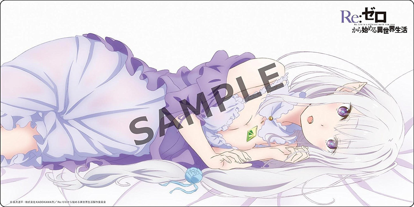 Re:Zero Emilia EMT Rubber Play Mat