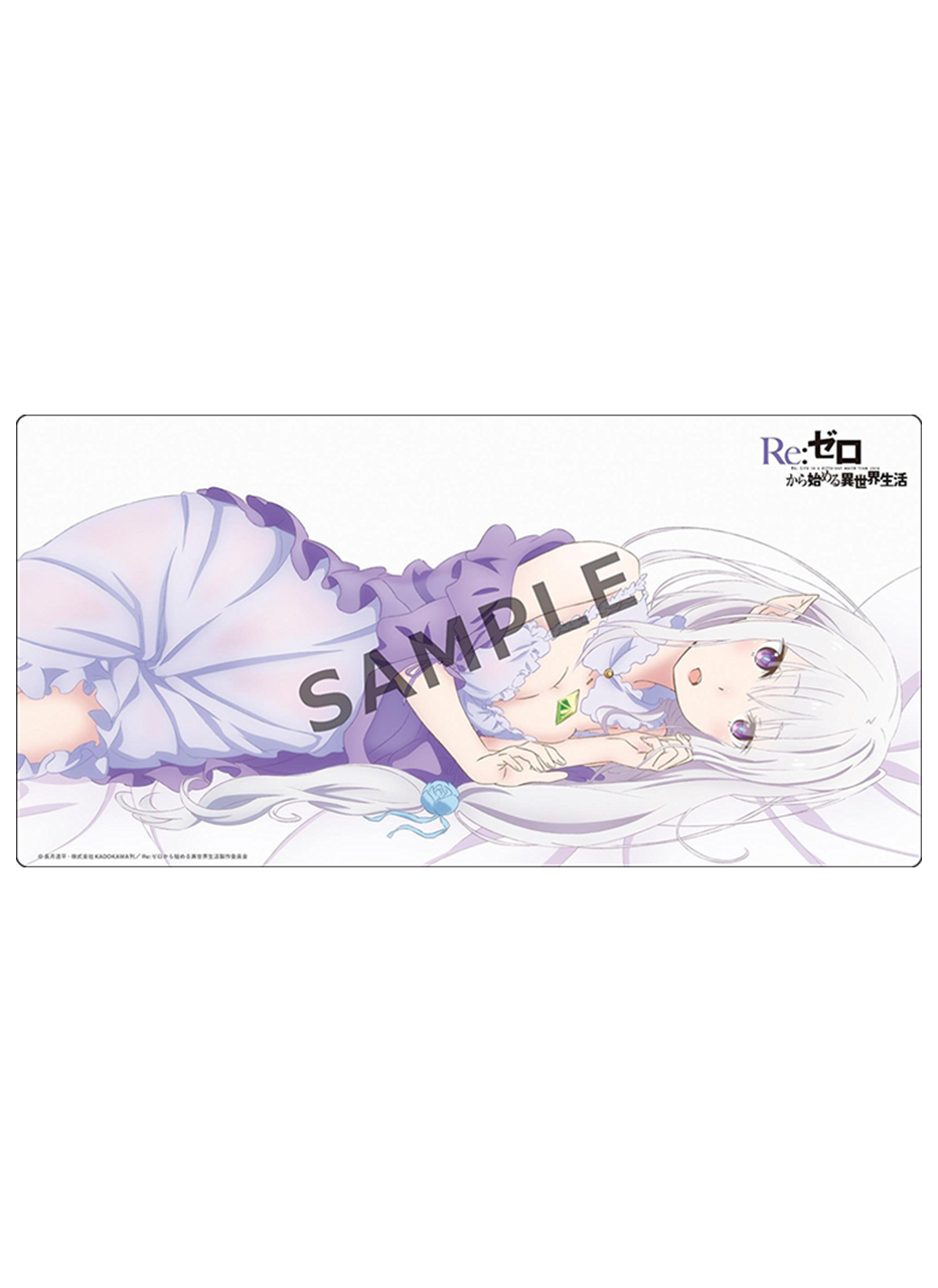 Re:Zero Emilia EMT Rubber Play Mat
