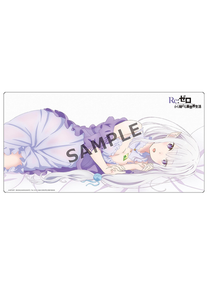Re:Zero Emilia EMT Rubber Play Mat