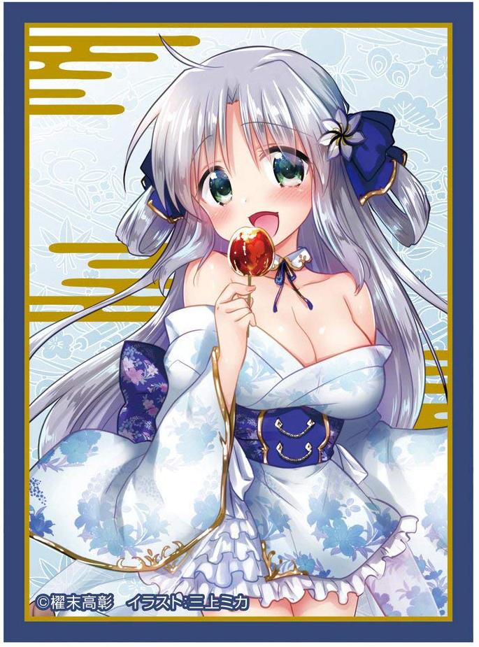 MF Bunko 2018 Taikoku Cheat nara Isekaiseifuku mo Rakusyodesuyo? Character Sleeves 80CT