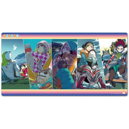 Yuru Camp Original Frontispiece Ver. Character Rubber Play Mat