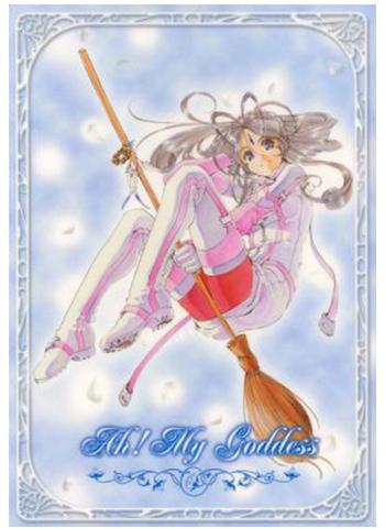 Oh My Goddess Belldandy Character Shitajiki Pencil Board