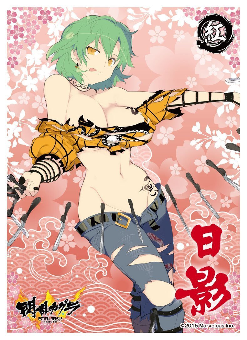 Senran Kagura Estival Versus Hikage Character Sleeves EN-436