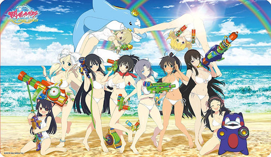 Senran Kagura Estival Versus Peach Beach Splash Rubber Play Mat ENR-015