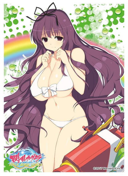 Senran Kagura Peach Beach Splash Murasaki B Character Sleeves EN-697