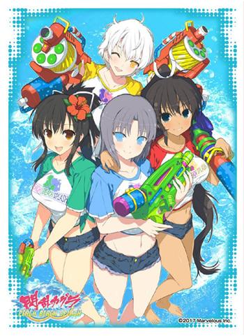 Senran Kagura Estival Versus Peach Beach Splash Character Sleeves EN-543