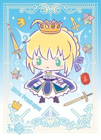 Fate Grand Order Sanrio Saber Artoria Pendragon Character Sleeves EN-530 FGO