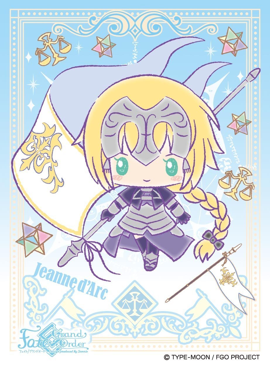 Fate Grand Order Sanrio Ruler Jeanne d'Arc Character Sleeves EN-548 FGO