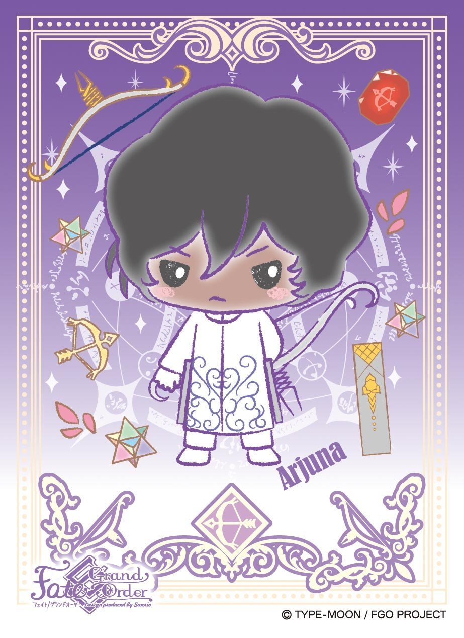 Fate Grand Order Sanrio Archer Arjuna Character Sleeves EN-551 FGO