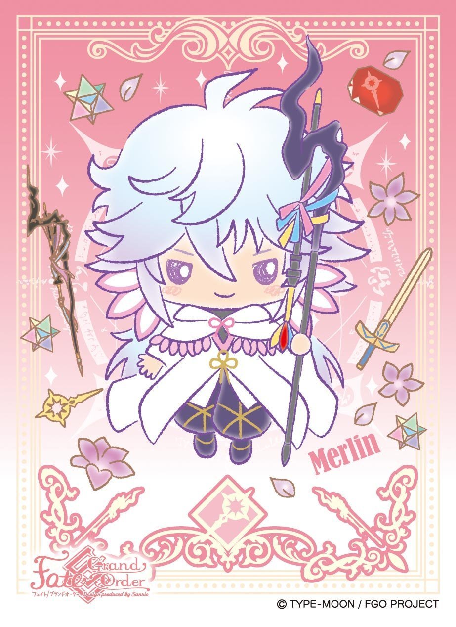 Fate Grand Order Sanrio Caster Merlin Character Sleeves EN-552 FGO