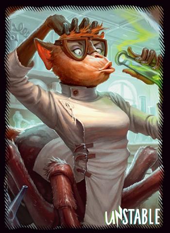 Magic The Gathering Unstable Willing Test Subject Sleeves MTGS-024 80pcs