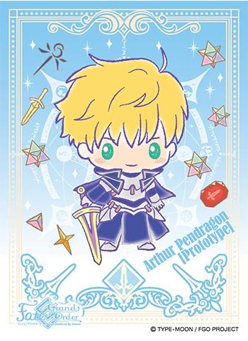 Fate Grand Order Sanrio Saber Arthur Pendragon Character Sleeves EN-704 FGO