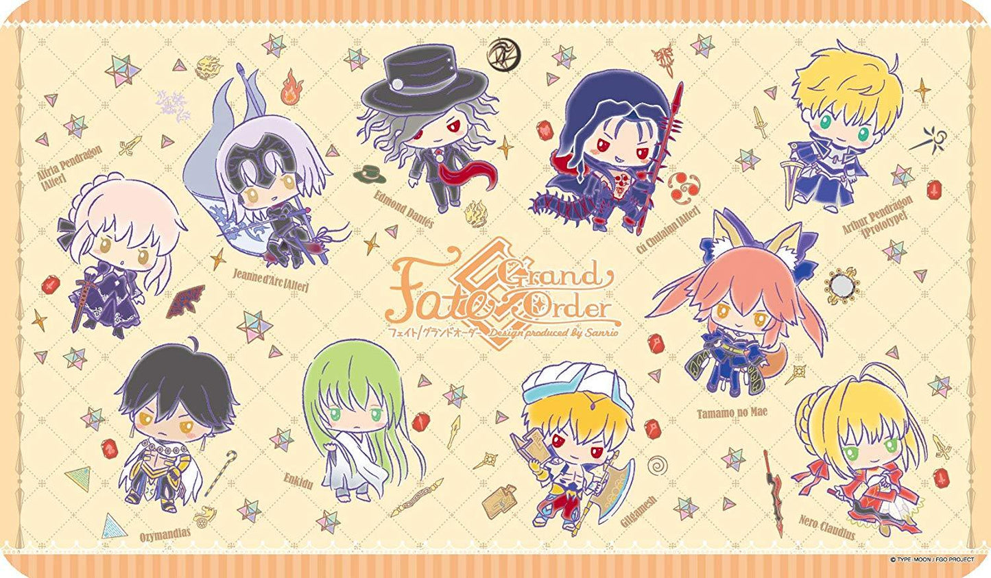 Fate Grand Order Sanrio Full Cast Character Rubber Play Mat ENR-026 FGO