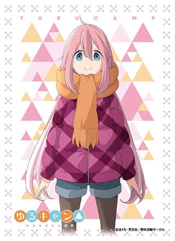Yuru Camp Nadeshiko Kagamihara Character Sleeves EN-573